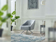Lucas Light Gray Chair by Furnia at Eve Furniture