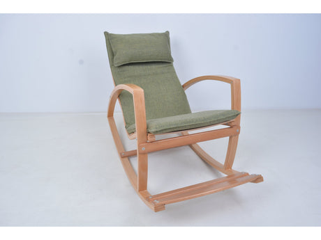 Lucas Rocking Chair Fume by Furnia at Eve Furniture