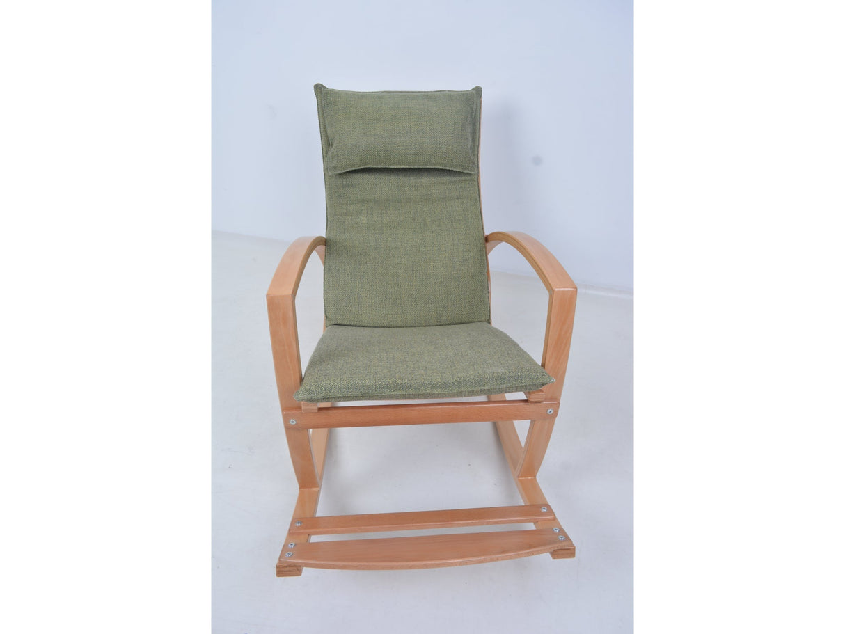 Lucas Rocking Chair Fume by Furnia at Eve Furniture