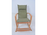 Lucas Rocking Chair Fume by Furnia at Eve Furniture