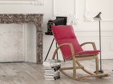 Lucas Rocking Chair Fume by Furnia at Eve Furniture