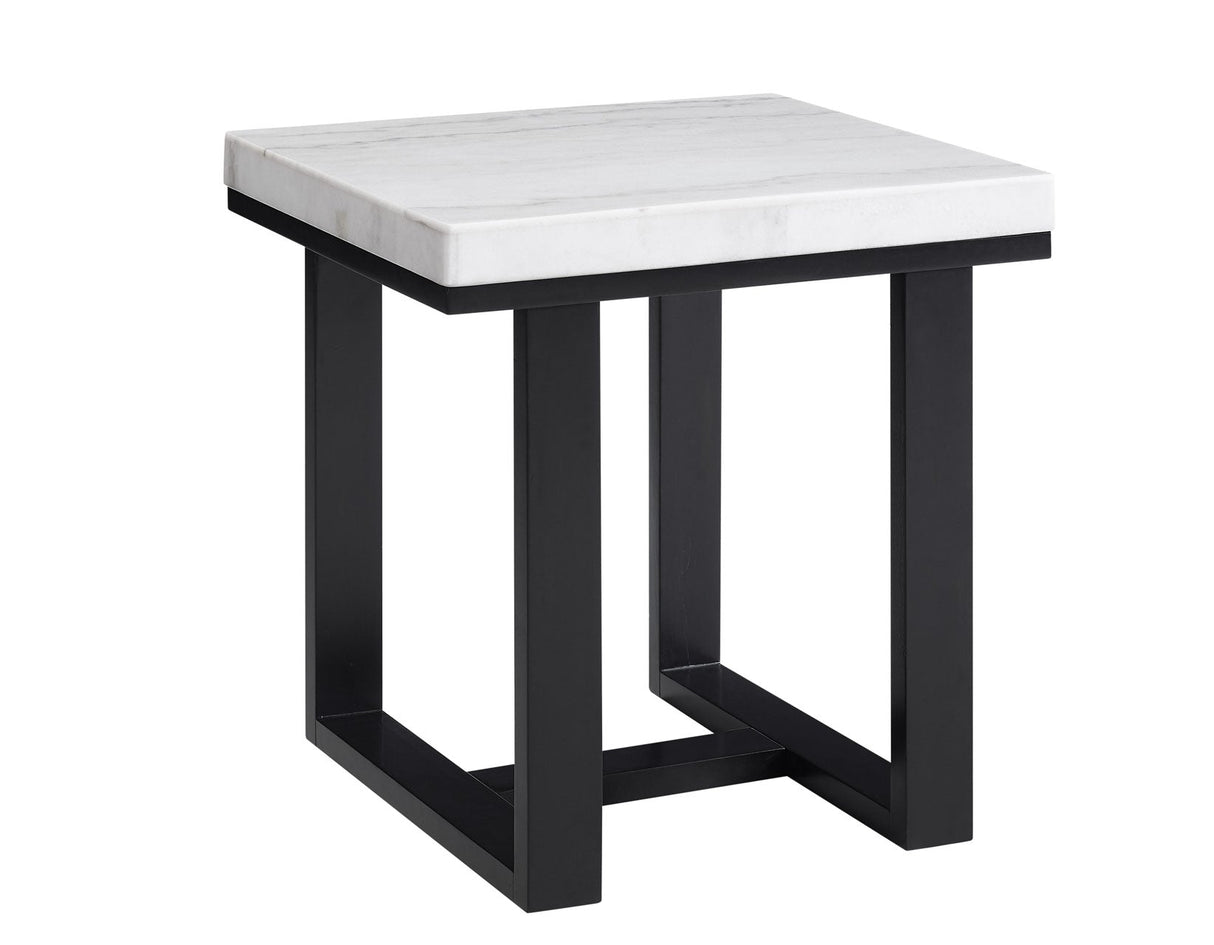 Lucca 3-Piece Marble Top Set(Cocktail & 2 End Tables)