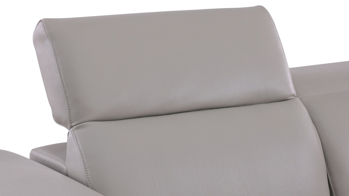 Lucca (L.T. Grey) 6-Piece Italian Power Reclining Sectional by New Era Innovations at Eve Furniture