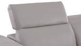 Lucca (L.T. Grey) 6-Piece Italian Power Reclining Sectional by New Era Innovations at Eve Furniture