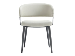 Luce Dining Chair in Oatmeal by Manhattan Comfort at Eve Furniture