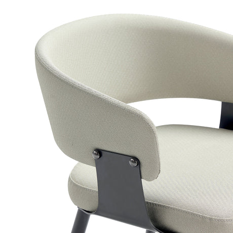 Luce Dining Chair in Oatmeal (set of 4) by Manhattan Comfort at Eve Furniture