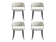 Luce Dining Chair in Oatmeal (set of 4) by Manhattan Comfort at Eve Furniture