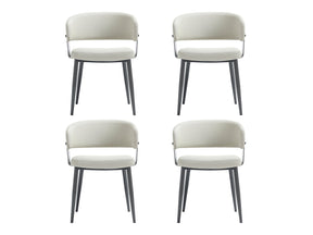 Luce Dining Chair in Oatmeal (set of 4) by Manhattan Comfort at Eve Furniture