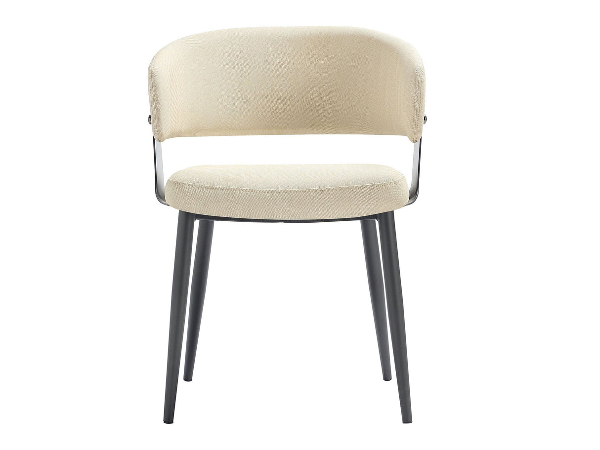 Luce Dining Chair in Sand by Manhattan Comfort at Eve Furniture