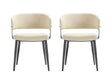 Luce Dining Chair in Sand (set of 2) by Manhattan Comfort at Eve Furniture