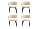 Luce Dining Chair in Sand (set of 4) by Manhattan Comfort at Eve Furniture