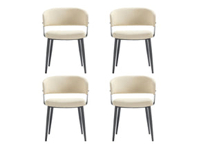 Luce Dining Chair in Sand (set of 4) by Manhattan Comfort at Eve Furniture