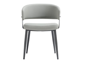 Luce Dining Chair in Stone Grey by Manhattan Comfort at Eve Furniture