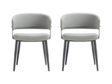Luce Dining Chair in Stone Grey (set of 2) by Manhattan Comfort at Eve Furniture