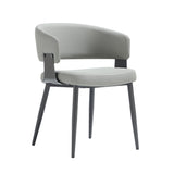 Luce Dining Chair in Stone Grey (set of 4) by Manhattan Comfort at Eve Furniture