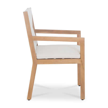 Luce Natural Outdoor Dining Chair by MOES at Eve Furniture