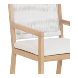 Luce Natural Outdoor Dining Chair by MOES at Eve Furniture
