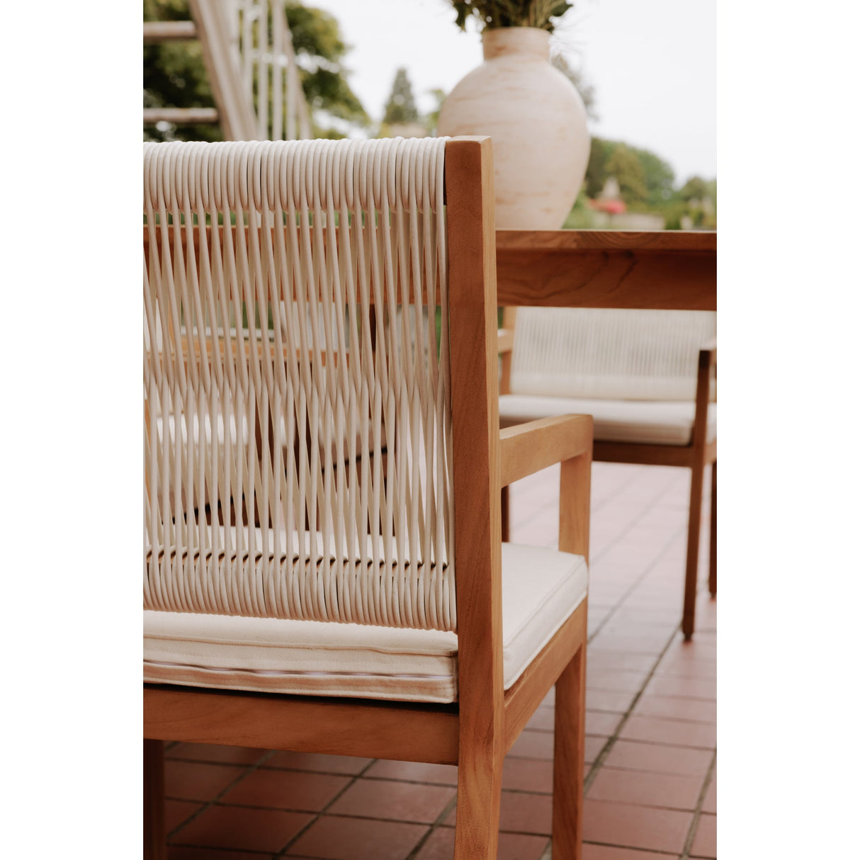 Luce Natural Outdoor Dining Chair by MOES at Eve Furniture