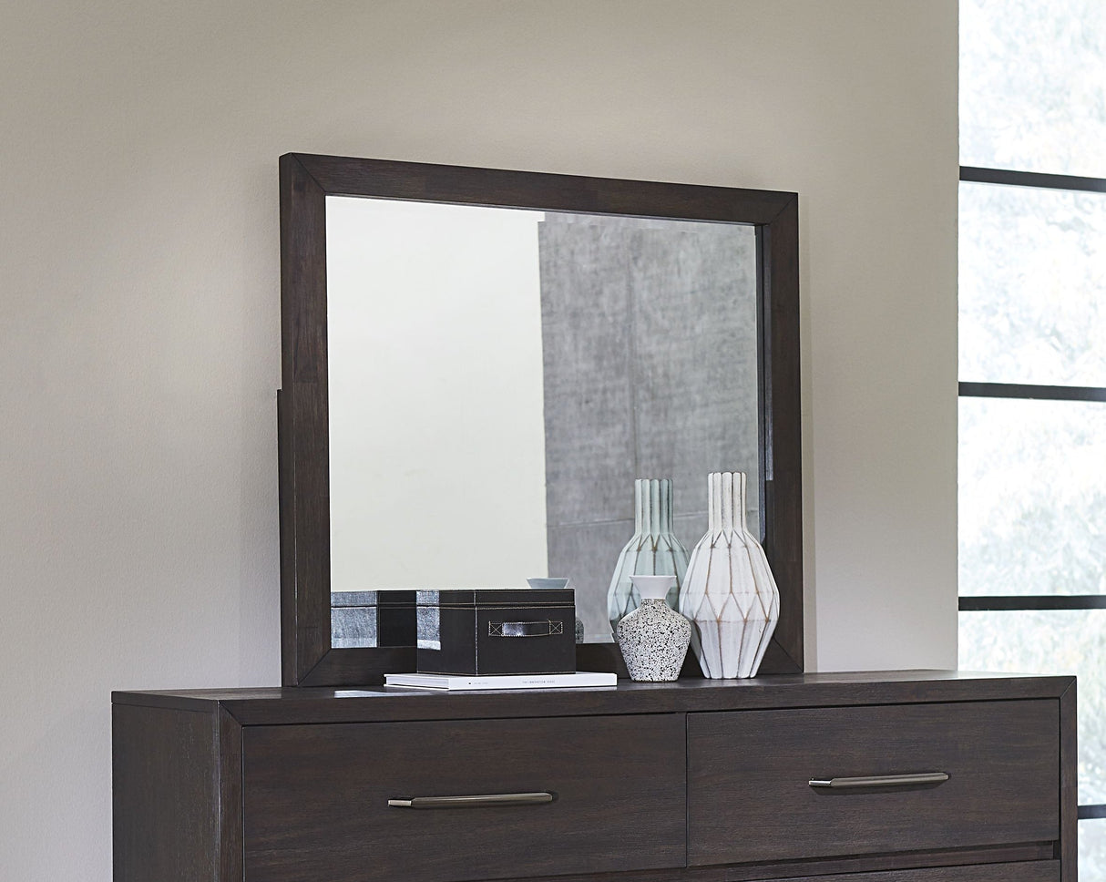 Lucerne Mirror in Vintage Coffee by Modus Furniture at Eve Furniture