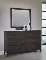 Lucerne Mirror in Vintage Coffee by Modus Furniture at Eve Furniture