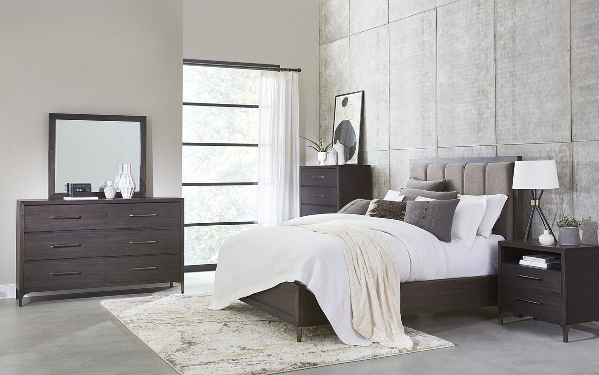 Lucerne Mirror in Vintage Coffee by Modus Furniture at Eve Furniture
