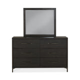Lucerne Mirror in Vintage Coffee by Modus Furniture at Eve Furniture