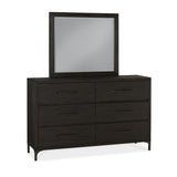 Lucerne Mirror in Vintage Coffee by Modus Furniture at Eve Furniture