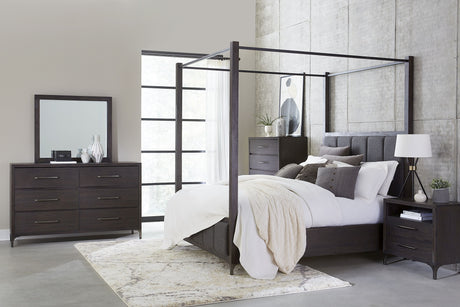 Lucerne Mirror in Vintage Coffee by Modus Furniture at Eve Furniture
