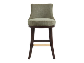 Lucia Barstool in Leaf Green by Manhattan Comfort at Eve Furniture