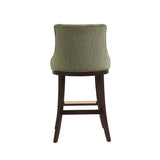 Lucia Barstool in Leaf Green (set of 3) by Manhattan Comfort at Eve Furniture