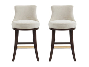 Lucia Barstool in Natural (set of 2) by Manhattan Comfort at Eve Furniture