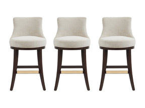 Lucia Barstool in Natural (set of 3) by Manhattan Comfort at Eve Furniture