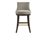 Lucia Barstool in Taupe by Manhattan Comfort at Eve Furniture