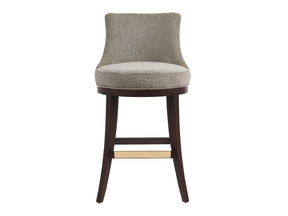Lucia Barstool in Taupe by Manhattan Comfort at Eve Furniture