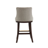 Lucia Barstool in Taupe (set of 2) by Manhattan Comfort at Eve Furniture