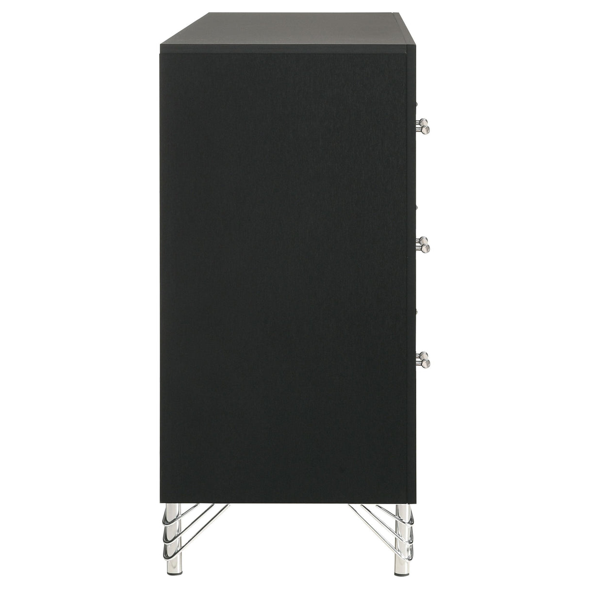 Lucia Black 6-drawer Dresser Cabinet by Coaster at Eve Furniture
