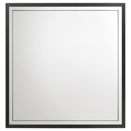Lucia Black Dresser Mirror by Coaster at Eve Furniture