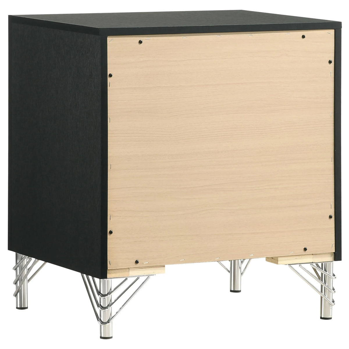 Lucia Grey/Black 4-Piece Eastern King Bedroom Set by Coaster at Eve Furniture