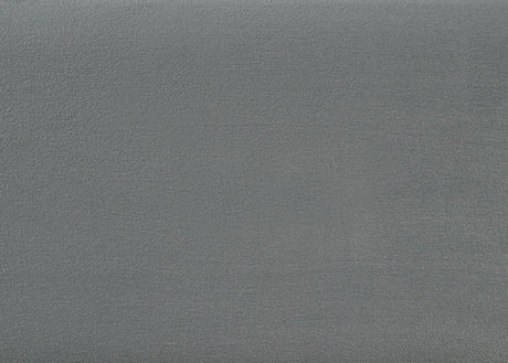 Lucia Light Gray Full Platform Bed by Crown Mark at Eve Furniture