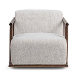 Lucia Swivel Chair - Ivory by Classic Home at Eve Furniture