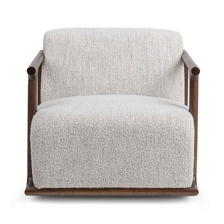 Lucia Swivel Chair - Ivory by Classic Home at Eve Furniture