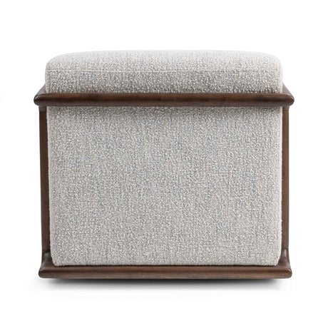 Lucia Swivel Chair - Ivory by Classic Home at Eve Furniture