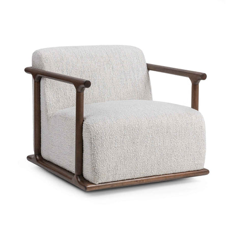 Lucia Swivel Chair - Ivory by Classic Home at Eve Furniture