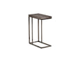 Lucia Chairside End Table, Gray/Black Nickel by Steve Silver at Eve Furniture
