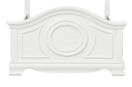 Lucida White Full Panel Bed by Homelegance at Eve Furniture