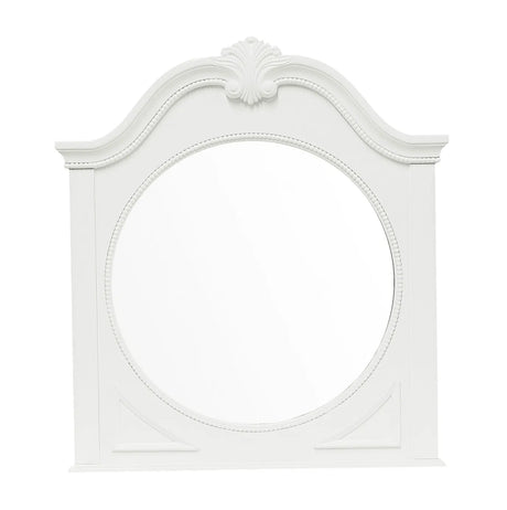 Lucida White Mirror (Mirror Only) by Homelegance at Eve Furniture