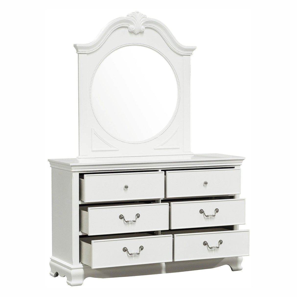 Lucida White Panel Youth Bedroom Set by Homelegance at Eve Furniture