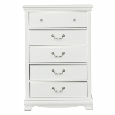 Lucida White Panel Youth Bedroom Set by Homelegance at Eve Furniture