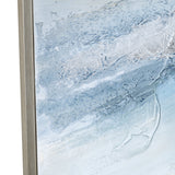 Lucie Blue/Silver Canvas by Crestview at Eve Furniture