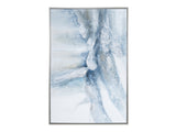 Lucie Blue/Silver Canvas by Crestview at Eve Furniture